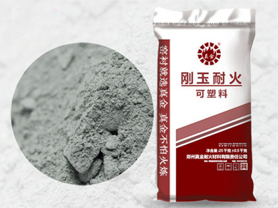 刚玉耐火可塑料