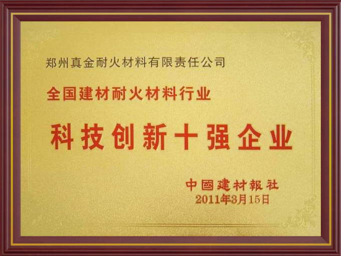 科技创新十强企业