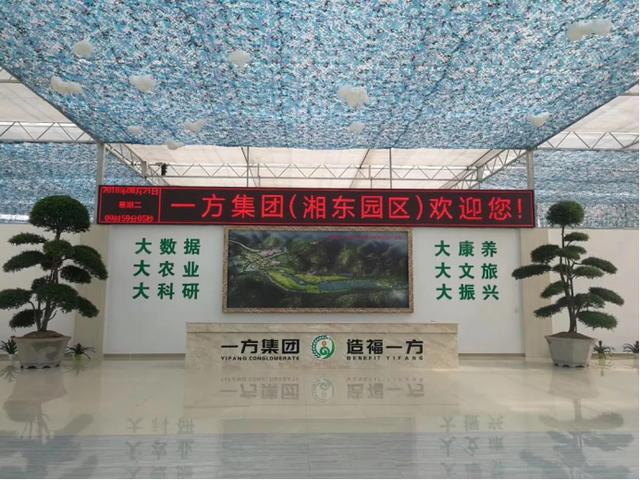 市领导亲临检阅，云辉牧联助力一方集团智慧农旅大数据平台建设