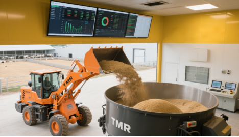 云辉牧联TMR精准饲喂系统：践行国家节粮行动，助力肉牛养殖降本增效