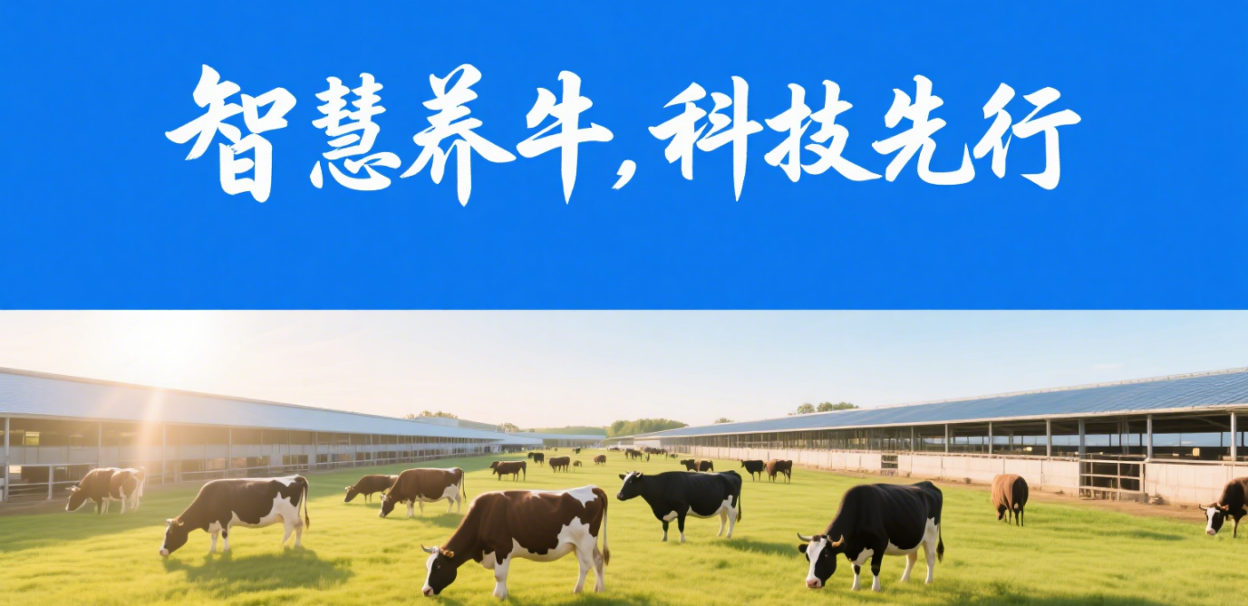 牧场黑科技！自动推料机器人开启养牛新时代